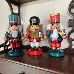 Festive Nutcracker Trio Set